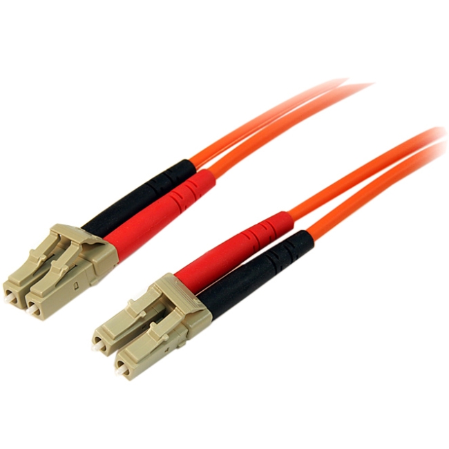 StarTech.com 2m Multimode 50/125 Duplex Fiber Patch Cable LC - LC 50FIBLCLC2