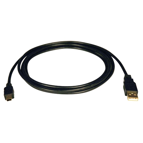 Tripp Lite USB 2.0 A to 5-Pin Mini B Gold Cable U030-006