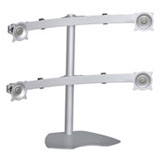 Chief KTP Series Widescreen Quad Monitor Table Stand KTP445S