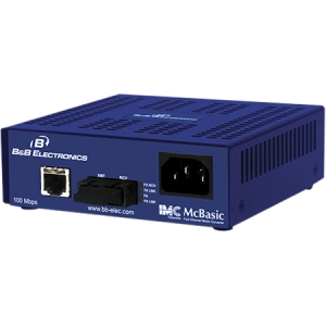 IMC McBasic UTP to Fiber Media Converter 855-10934