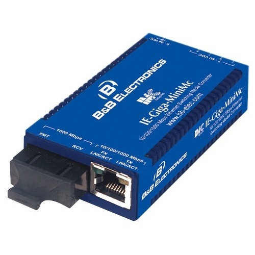 B+B Giga-MiniMc Transceiver/Media Converter 856-18835