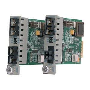 Omnitron iConverter 1000X to 100FX Managed Ethernet Media Converter 8563-11 GX/F