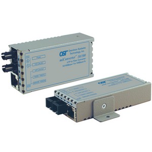 Omnitron miConverter Gigabit Ethernet to Fiber Media Converter 1233-1-6
