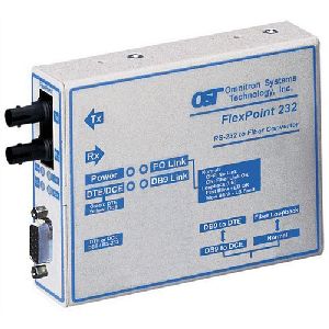 Omnitron FlexPoint RS Baud Rate Autosensing 232 to Fiber Converter 4485-1