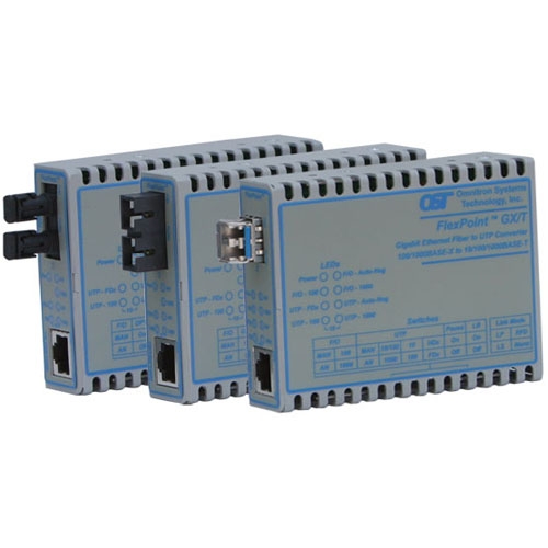 Omnitron FlexPoint GX/T Gigabit Ethernet Media Converter 4702-1