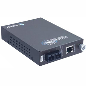TRENDnet TFC-110 100Base-TX to 100Base-FX Single Mode SC Fiber Converter TFC-110S100
