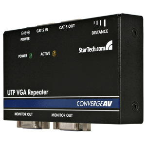 StarTech.com VGA over Cat 5 UTP Video Extender Repeater ST121EXT