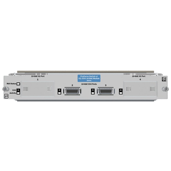 HP ProCurve Switch yl 10-GbE 2P CX4 + 2P X2 Module J8694A
