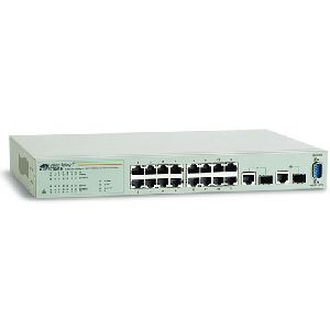 Allied Telesis AT FS750/16 16 Port Fast Ethernet WebSmart Switch AT-FS750/16-10