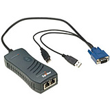 Lantronix SecureLinx Spider 1-Port Remote KVM over IP Extender SLS200PS2X0-01