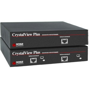 Rose Electronics CrystalView Plus Quad Video CATx Remote KVM Extender CRV-R4V/AUD