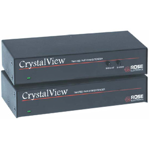 Rose Electronics CrystalView CAT5 PS/2 Single KVM Extender Kit CRK-1P