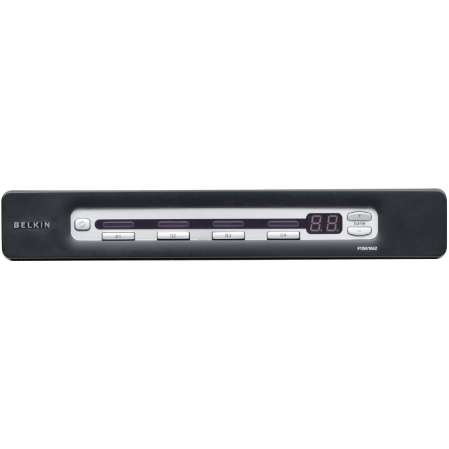 Linksys OmniView 4-Port USB & PS/2 KVM Switch F1DA104Z