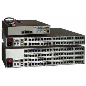 Rose Electronics Xtensys 16-Port CAT5 KVM Switch XTS-V2X16D4-L