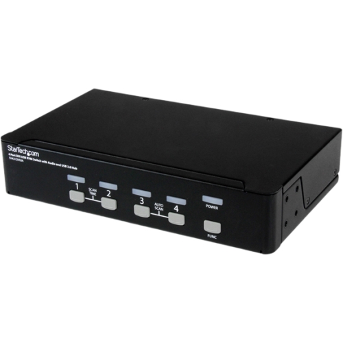 StarTech.com 4 Port DVI USB KVM Switch with Audio SV431DVIUA