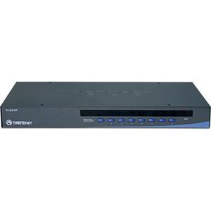 TRENDnet 8-Port USB/PS/2 Rack Mount KVM Switch w/ OSD TK-804R