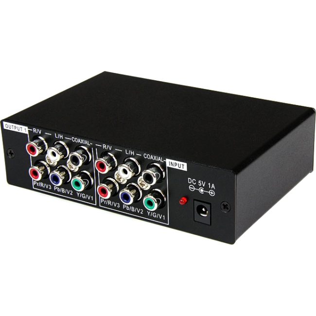 StarTech.com 3 Port Component Video Splitter ST123HDA