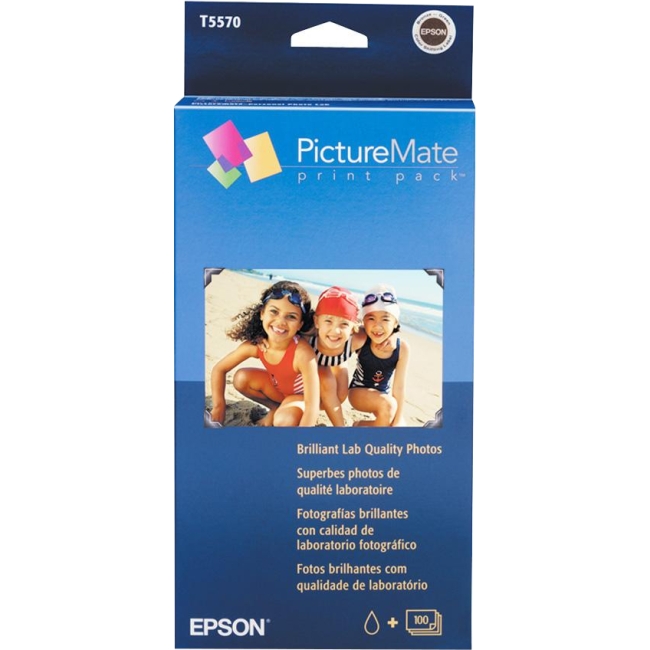 Epson Color Print Cartridge / Photo Paper Kit for PictureMate T5570
