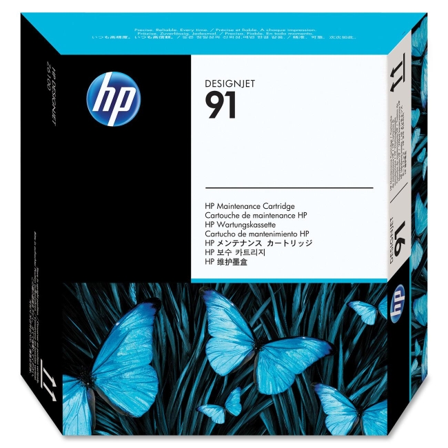 HP Maintenance Cartridge For DesignJet Z6100 Printers C9518A No. 91