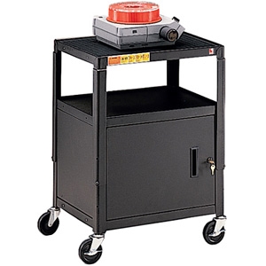 Bretford Height Adjustable A/V Cart With Cabinet CA2642