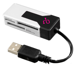 Aluratek MicroSD / MiniSD USB2.0 Multi-Media Card Reader AUCR200