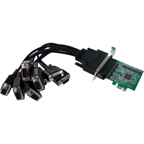 StarTech.com 8-Port UART Multiport Serial Adapter PEX8S952 16950