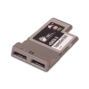 SIIG eSATA II ExpressCard RAID Adapter SC-SAE612-S1