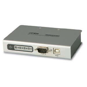 Aten 4-port USB-to-Serial RS-422/485 Hub UC4854