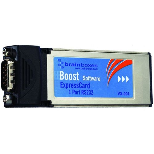 Brainboxes 1 Port RS-232 Serial Express Card VX-001-X100 VX-001
