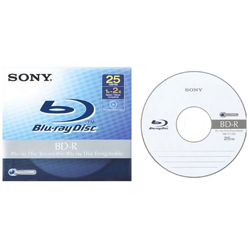 Sony 6x BD-R Media 50BNR25AP6 BNR25A