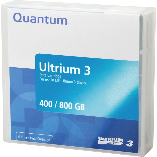 Quantum LTO Ultrium 3 Tape Cartridge MR-L3MQN-01