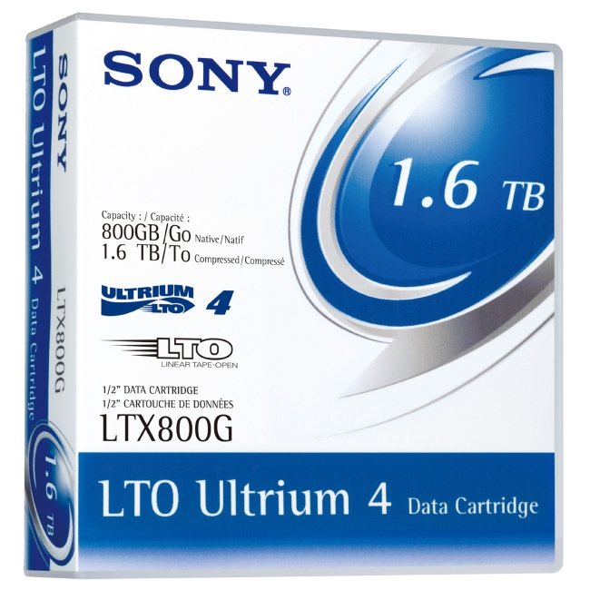 Sony LTO Ultrium 4 Tape Cartridge 20LTX800G LTX800G