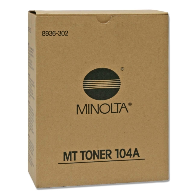 Konica Minolta Type 104A Black Toner 8936-302