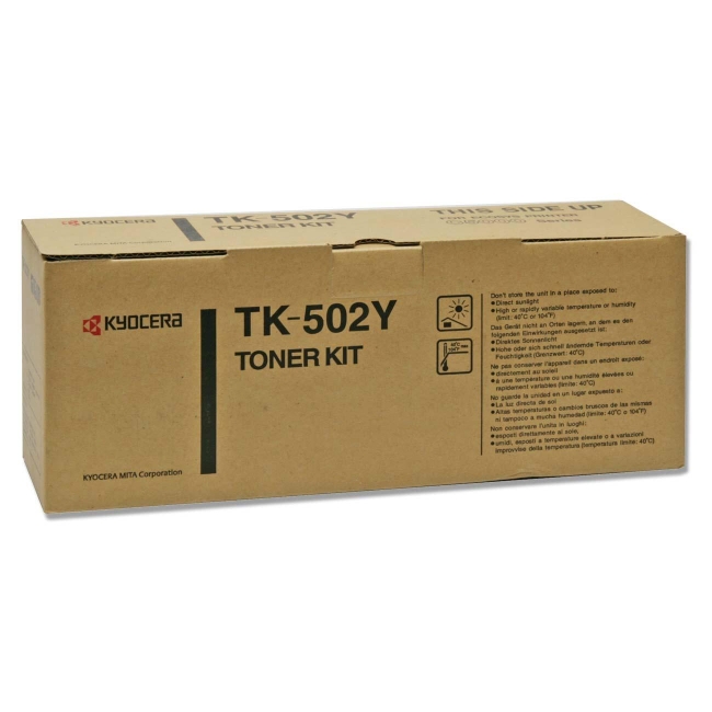 Kyocera Yellow Toner Cartridge TK-502Y