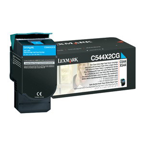 Lexmark Cyan Toner Cartridge C544X2CG