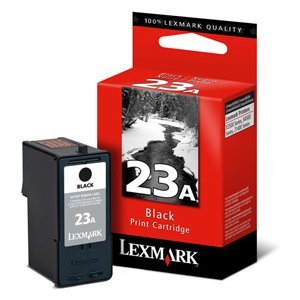 Lexmark #23A Black Ink Cartridge 18C1623 No. 23A