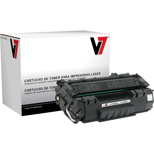 V7 Black Toner Cartridge For HP LaserJet 1160, 1160LE, 1320, 1320N, 1320T, 1320N V749AG