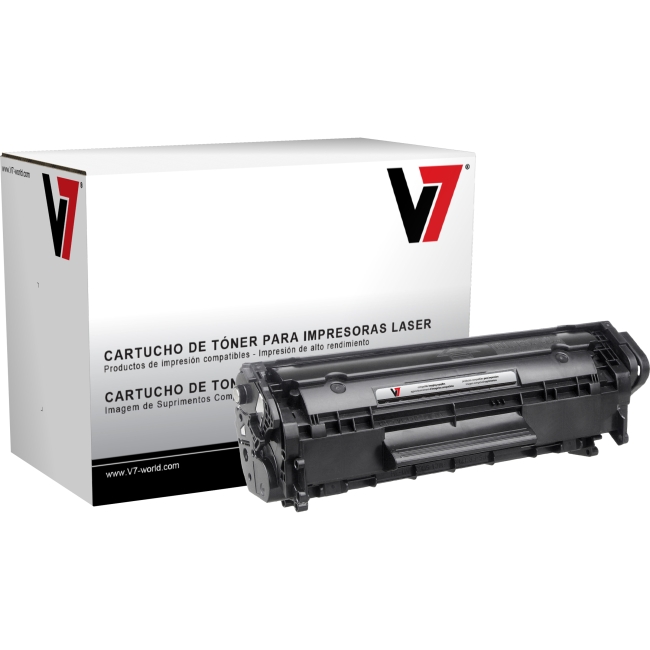 V7 Black Toner Cartridge For HP LaserJet 1010, 1012, 1015, 1018, 1020, 1022, 102 V712AG