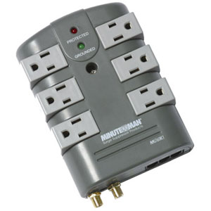 Minuteman MMS Series 6 Outlet Surge Suppressor MMS760RCT