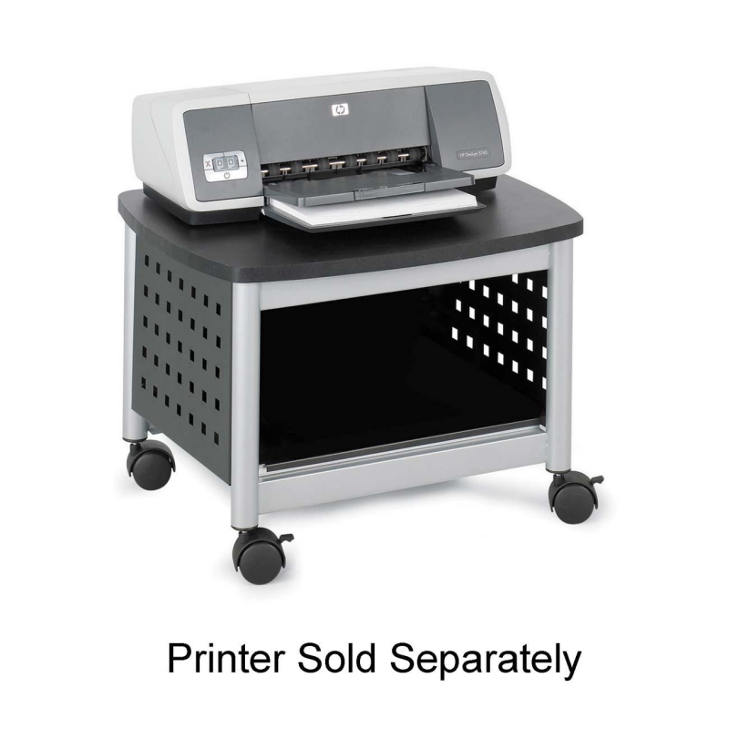Safco Scoot Underdesk Printer Stand 1855BL SAF1855BL