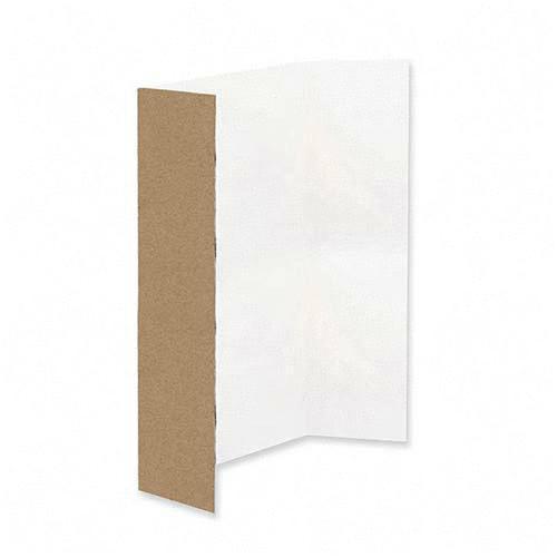 Classroom Keepers Spotlight White Headers Corrugated Presentation Board 37634 PAC37634