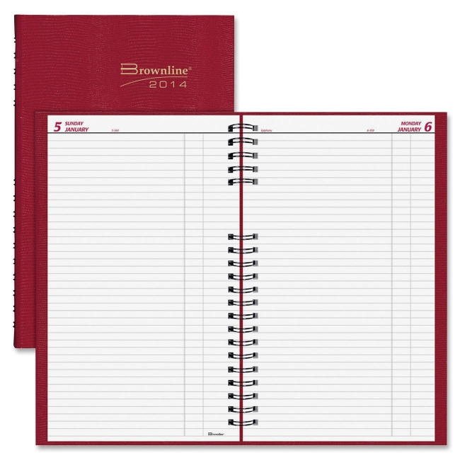 Rediform Daily Untimed Planner C550CRED REDC550CRED