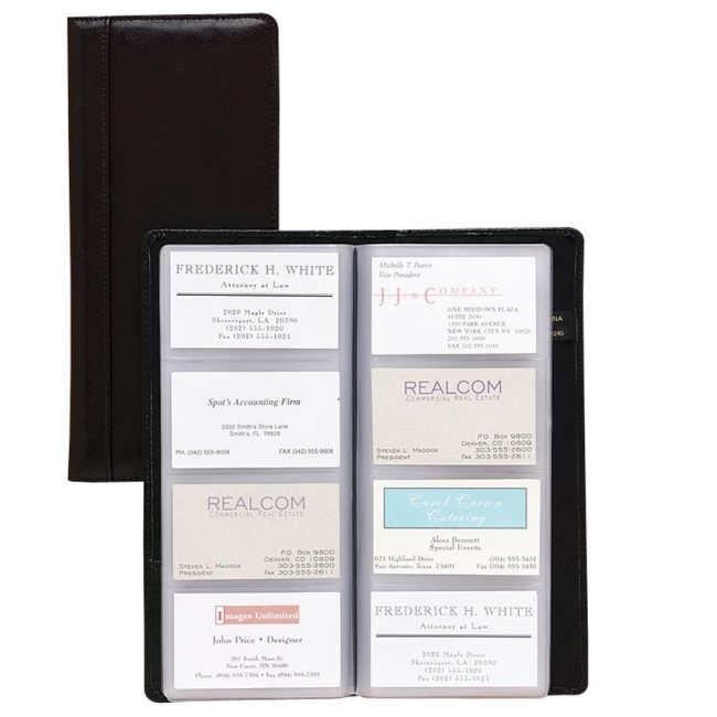 Samsill Regal Leather Business Card Holder 81240 SAM81240