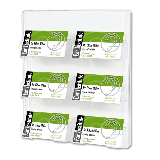 Deflect-o Wall Mount Business Card Holder 70601 DEF70601