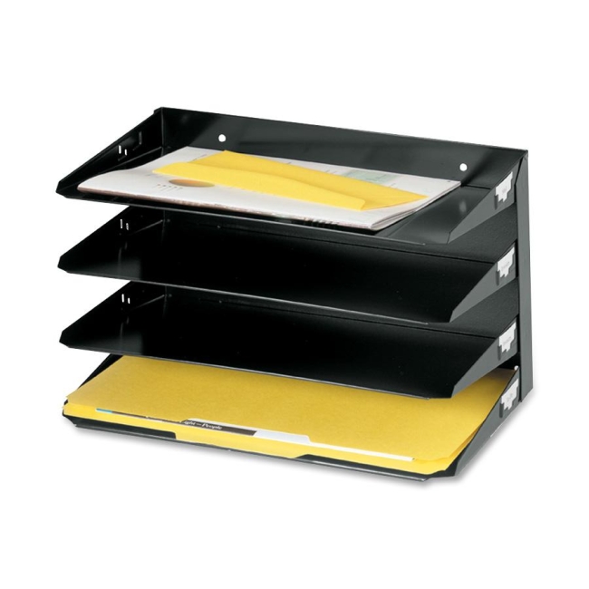 MMF Steelmaster Horizontal Desktop File Organizer 2644HLBK MMF2644HLBK