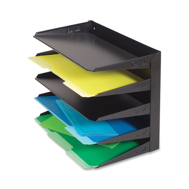 MMF Steelmaster Horizontal Desktop File Organizer 2645HLBK MMF2645HLBK