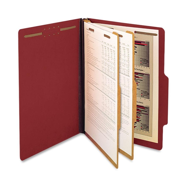 SJ Paper Recycled 2-Dividers Classification Folder S61900 SJPS61900