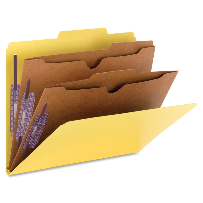 Smead SafeSHIELD Classification Folder with Pocket Divider 14084 SMD14084