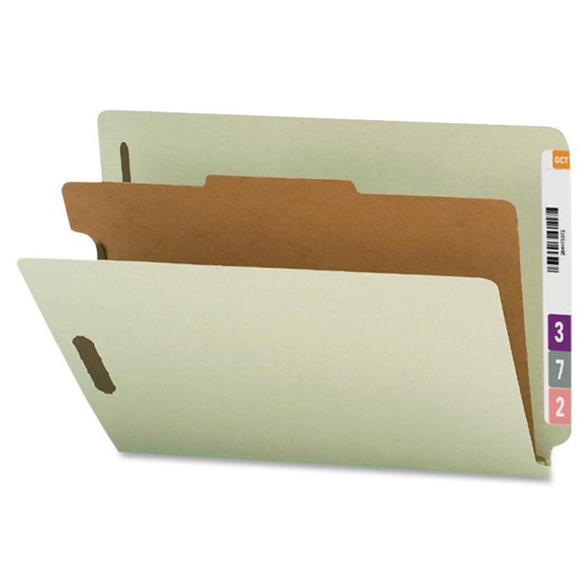 Smead End Tab Classification Folder with Dividers 26800 SMD26800