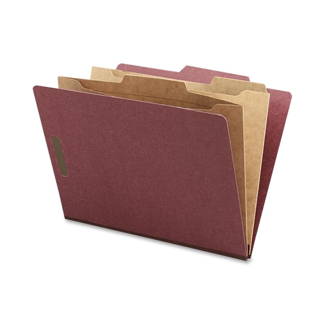 Sparco Classification Folder with Pocket Dividers 95012 NAT95012